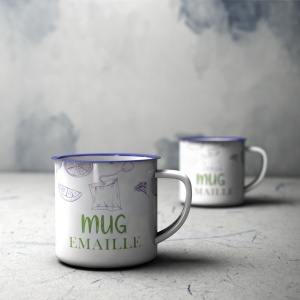 Mug métal
